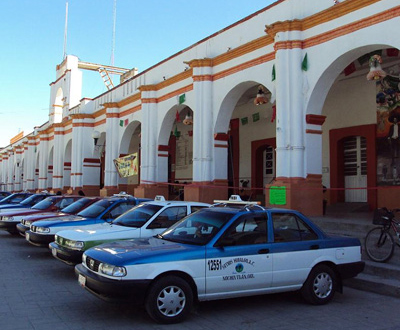 Taxis in Oaxaca